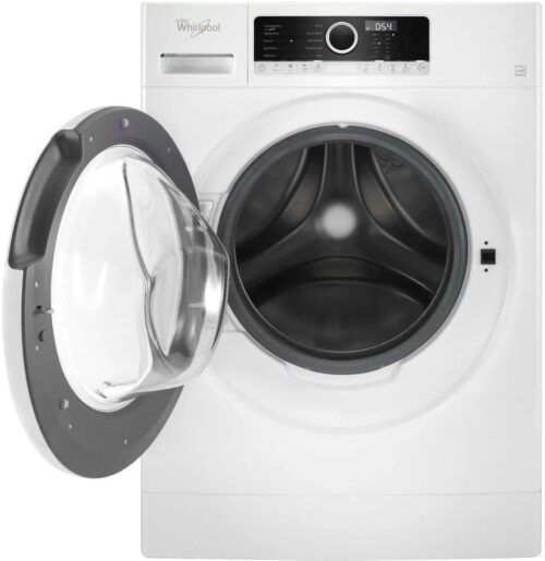 Whirlpool – 1.9 Cu. Ft. High Efficiency Stackable Front-Load Washer with Detergent Dosing Aid – White