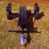 ACE Single Rail Folding Motorcycle Trailer