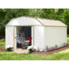 Arrow 10 ft x 14 ft Lexington Galvanized Steel Storage Shed