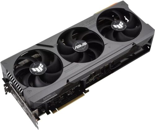 ASUS TUF GeForce RTX 4090 OC Edition Gaming Graphics Card (PCIe 4.0, 24GB GDDR6X, HDMI 2.1a, DisplayPort 1.4a)