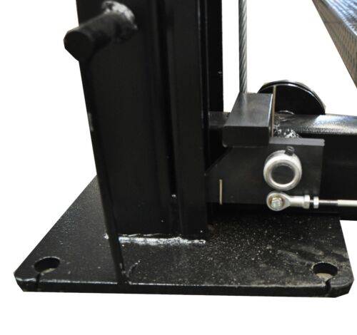 APlusLift HW-8S 8,000LB 4-Post Portable Storage Car Lift
