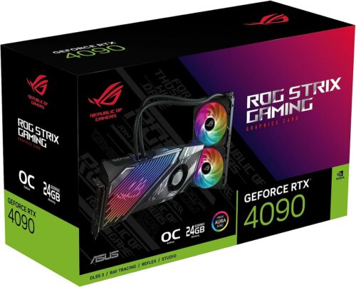 ASUS TUF GeForce RTX 4090 OC Edition Gaming Graphics Card (PCIe 4.0, 24GB GDDR6X, HDMI 2.1a, DisplayPort 1.4a)