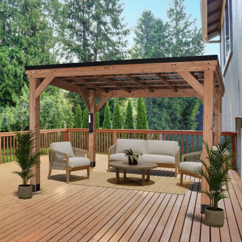 Backyard Discovery 12×9.5 Arcadia Gazebo