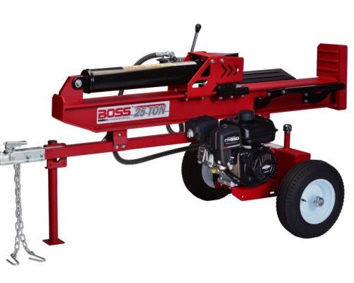 Boss Industrial 25 Ton Horizontal Vertical Gas Wood Splitter (WD25T)