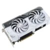 Asus NVIDIA GeForce RTX 4070 12 GB GDDR6X 192 bit PCIE 4.0 16x 1xHDMI 3xDisplayPort DUAL-RTX4070-O12G-WHITE