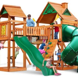 Backyard Discovery scenic Heights Cedar Playhouse